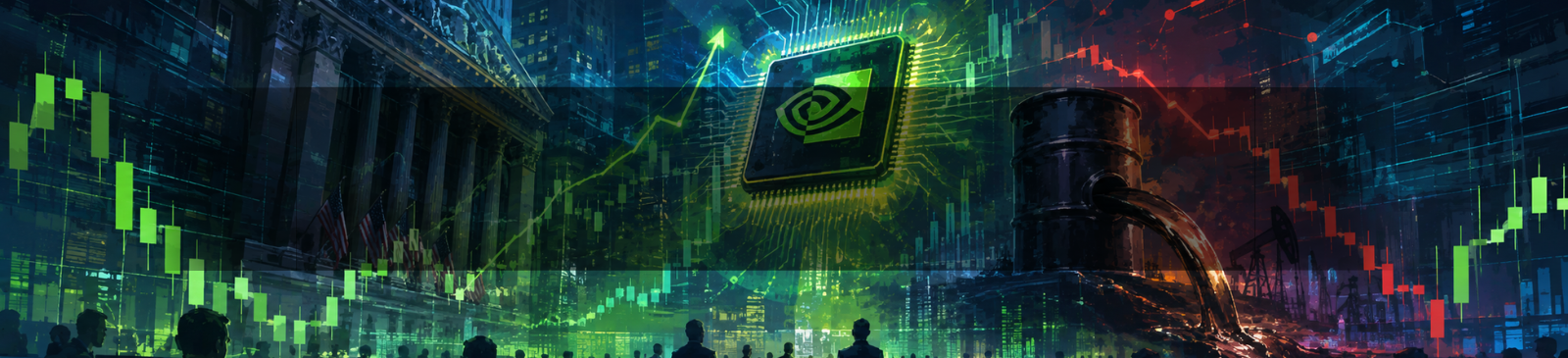 Wall Street espera a Nvidia mientras el petróleo cae hacia los $85